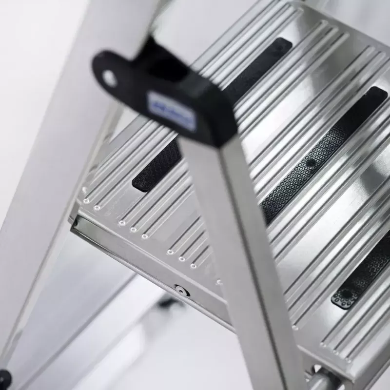 Aluminium stepladder Krause Corda 5-step, maximum height 300 cm, 150 kg load, 4.1 kg