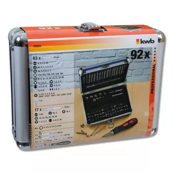 Screwdriver Bit Set KWB 106800 63 pcs