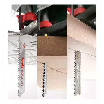 Jigsaw blade KWB 625620 High Carbon Steel High-Speed Steel 6 pcs