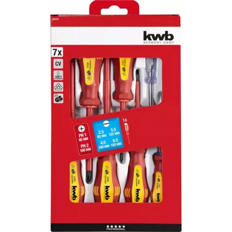 Manual Screwdriver Set KWB 665307