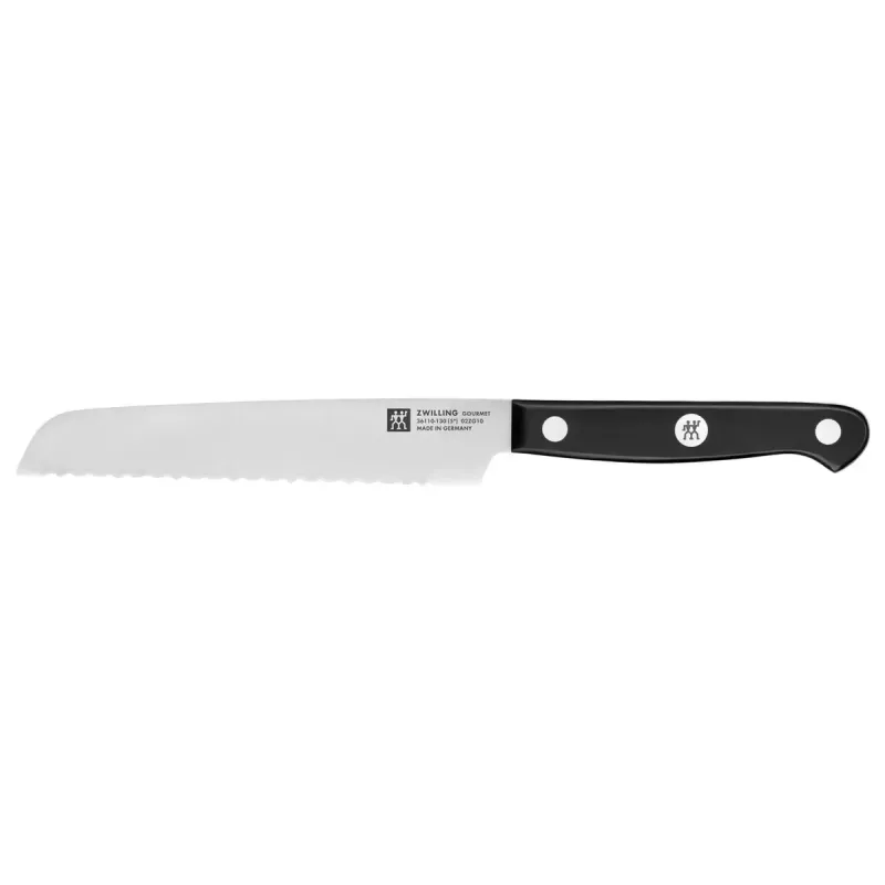 Knife and cutlery block set ZWILLING Gourmet 7 pcs — steel blades, plastic handles, 2.51 kg