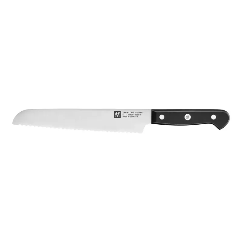 Knife and cutlery block set ZWILLING Gourmet 7 pcs — steel blades, plastic handles, 2.51 kg
