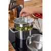 ZWILLING Multi Pot TrueFlow 66920-004-0 — stainless steel pot with glass lid, dishwasher- and oven-proof, suitable for halogen hobs