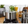 ZWILLING Multi Pot TrueFlow 66920-004-0 — stainless steel pot with glass lid, dishwasher- and oven-proof, suitable for halogen hobs