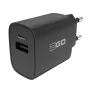 Mobile Device Charger 2GO 797273 Universal Black AC Fast Charging
