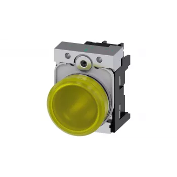 Siemens 3SU1152-6AA30-1AA0 alarm light indicator 24 V Yellow