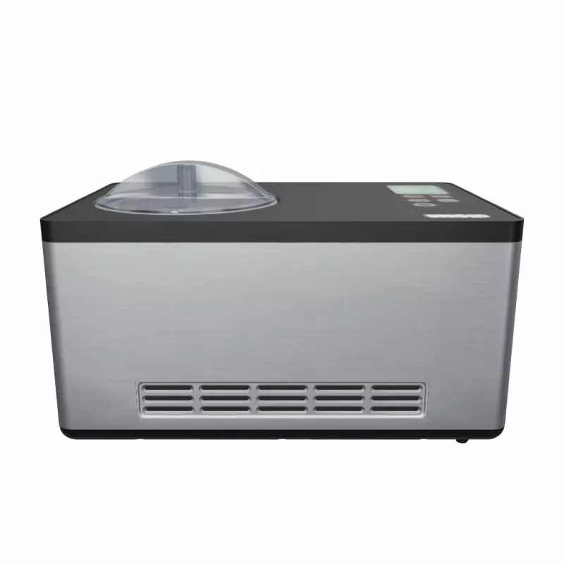Unold 48845 ice cream maker Compressor ice cream maker 2 L 180 W Black, Stainless steel