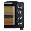 Unold Small kitchen all in one, Freestanding cooker, Black, Rotary, Black, Metal, Glass
