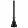 Unold Turmventilator Black Tower, Household tower fan, Black, Floor, Plastic, 90°, Touch