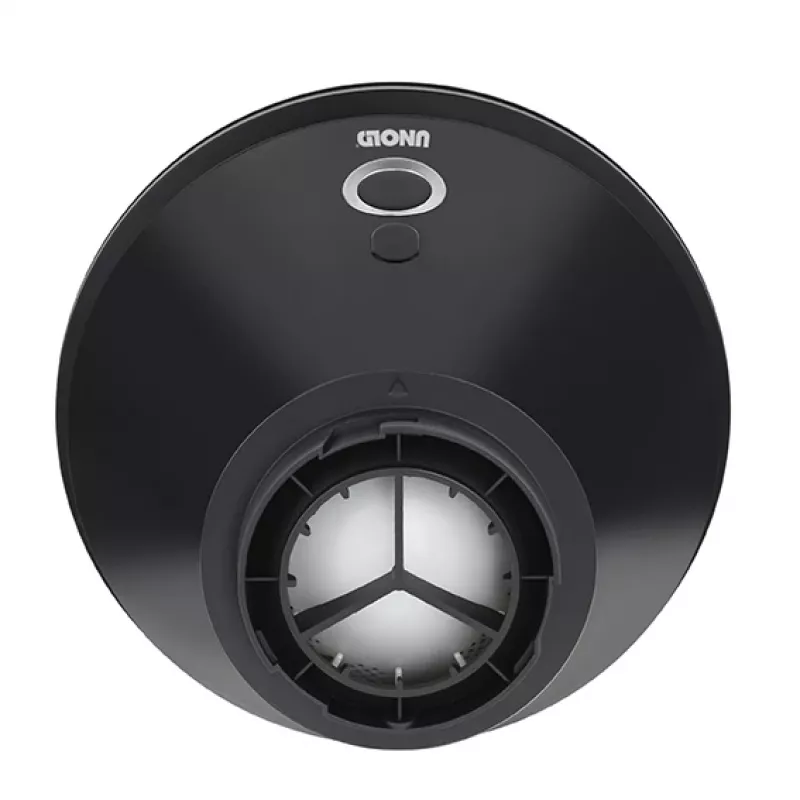 Unold Turmventilator Black Tower, Household tower fan, Black, Floor, Plastic, 90°, Touch