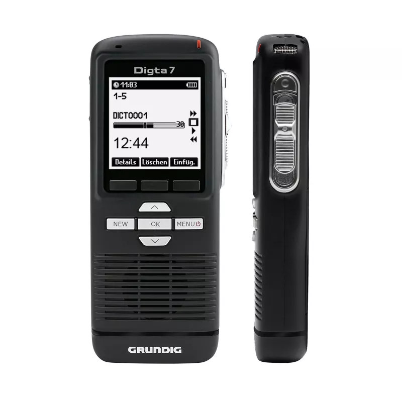Grundig Digta 7 Stand-Alone Kit Internal memory & flash card Black