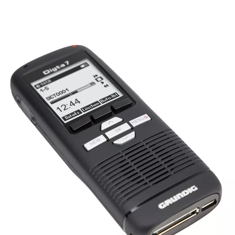 Grundig Digta 7 Stand-Alone Kit Internal memory & flash card Black