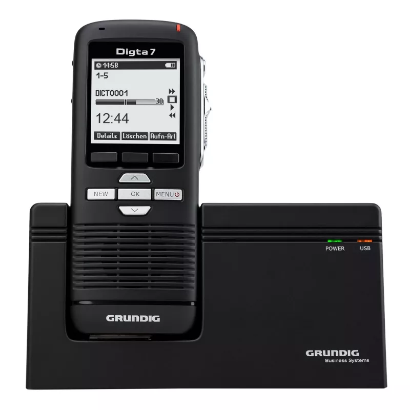 Grundig Digta 7 Stand-Alone Kit Internal memory & flash card Black