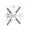 Equip 13 inch-55 inch Pivoting TV Wall Mount Bracket