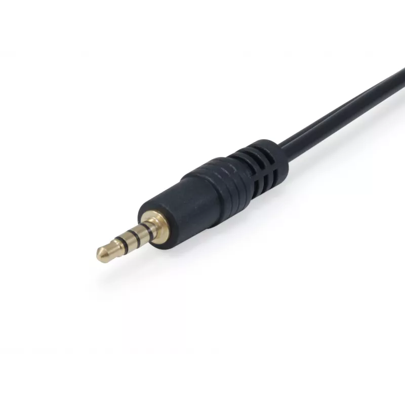 Equip 147943 audio cable 1.5 m 2 x 3.5mm 3.5mm Black