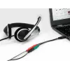 Equip 147943 audio cable 1.5 m 2 x 3.5mm 3.5mm Black