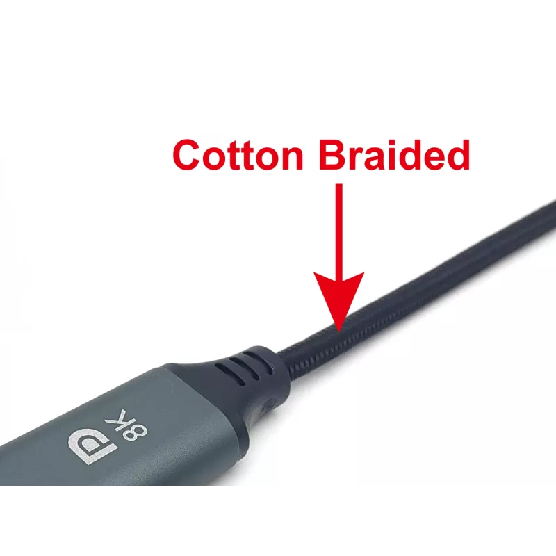 Equip USB-C to DisplayPort Premium Cable, M/M, 2.0m, 8K/60Hz