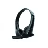 Wired headset CONCEPTRONIC POLONA06B3T, stereo 3.5mm, noise-reduction mic, supraaural, 20–20000 Hz, 1.8 m cable, black