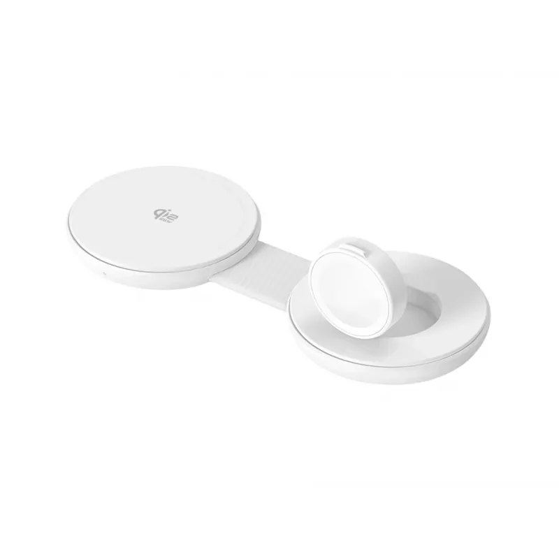 Conceptronic GORGON04W 2-in-1 Foldable Magnetic Qi2 25W Wireless Charger