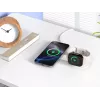 Conceptronic GORGON04W 2-in-1 Foldable Magnetic Qi2 25W Wireless Charger
