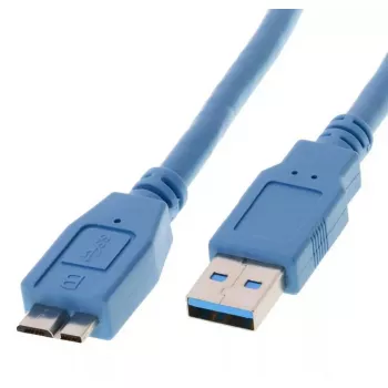 USB Cable Helos 014688 USB 3.2 Gen 1 1m Blue