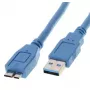 USB Cable Helos 014688 USB 3.2 Gen 1 1m Blue