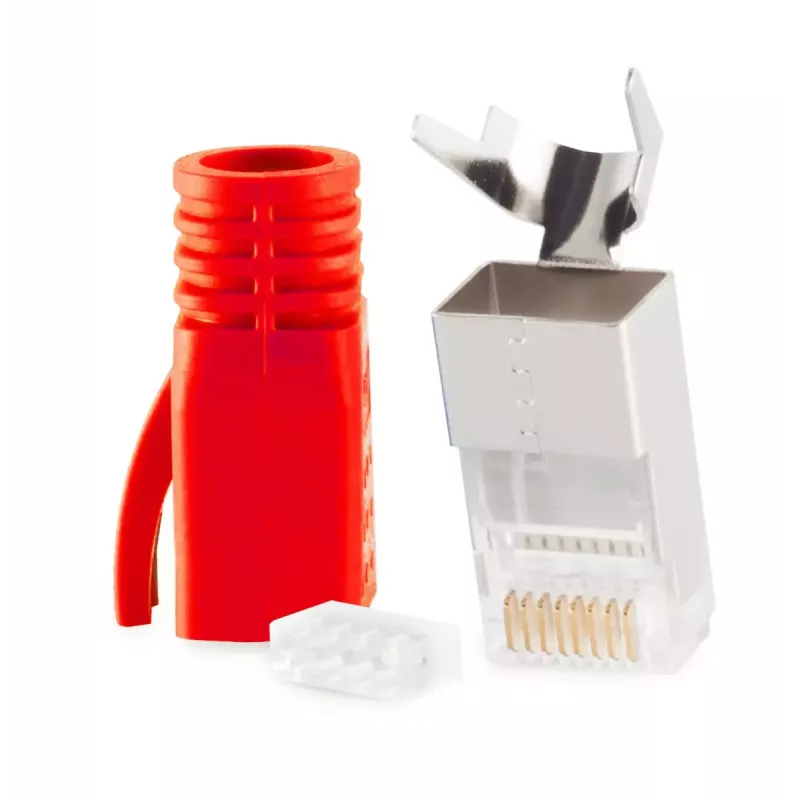 Wire connector RJ-45 ShiverPeaks 72067-R Red