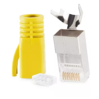 Wire connector RJ-45 ShiverPeaks 72067-Y Yellow