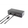 Networking Cable S/CONN 08-41015 Black 0.5m Cat8.1 F/FTP