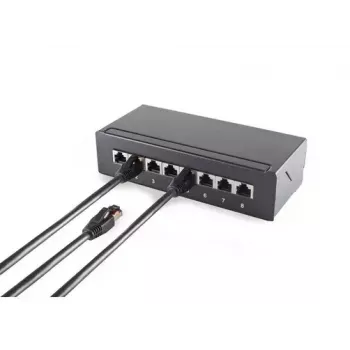 Networking Cable S/CONN 08-41015 Black 0.5m Cat8.1 F/FTP