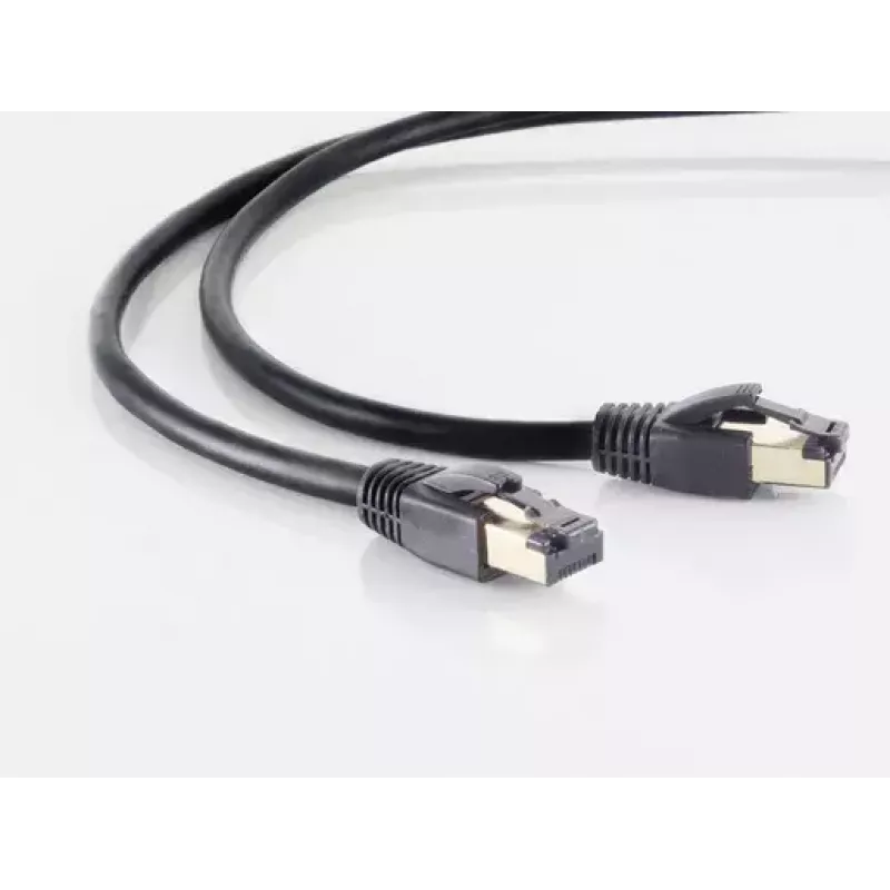 Networking Cable S/CONN 08-41015 Black 0.5m Cat8.1 F/FTP