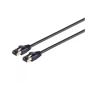 Networking Cable S/CONN 08-41015 Black 0.5m Cat8.1 F/FTP