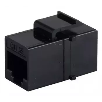 Keystone Module ShiverPeaks S/CONN 08-10005 Flat Black RJ-45