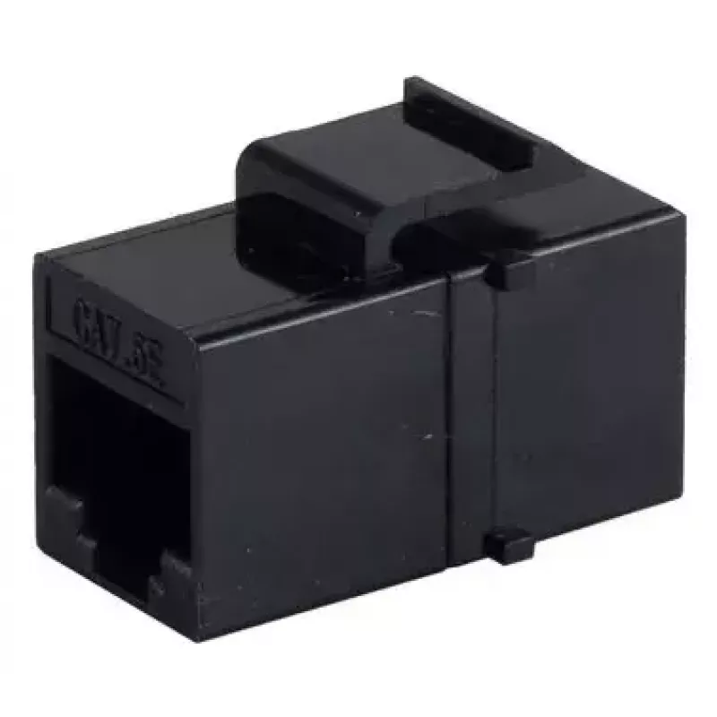Keystone Module ShiverPeaks S/CONN 08-10005 Flat Black RJ-45