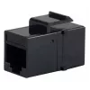 Keystone module ShiverPeaks S/CONN 08-10006 Flat Black RJ-45