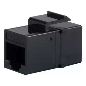 Keystone module ShiverPeaks S/CONN 08-10006 Flat Black RJ-45