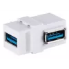 Keystone Module ShiverPeaks S/CONN 08-10042 Angled USB A White