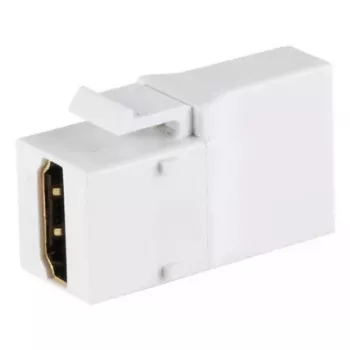Keystone Module ShiverPeaks S/CONN 08-10051 Angled White HDMI