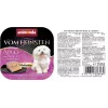 Wet dog food animonda Vom Feinsten Gourmet Core — Chicken, Egg & Ham, 150 g tray, grain‑free, for adult small breeds (5–10 kg)