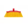 Outdoor broom VILEDA model 128763, hard bristle, technopolymer, red