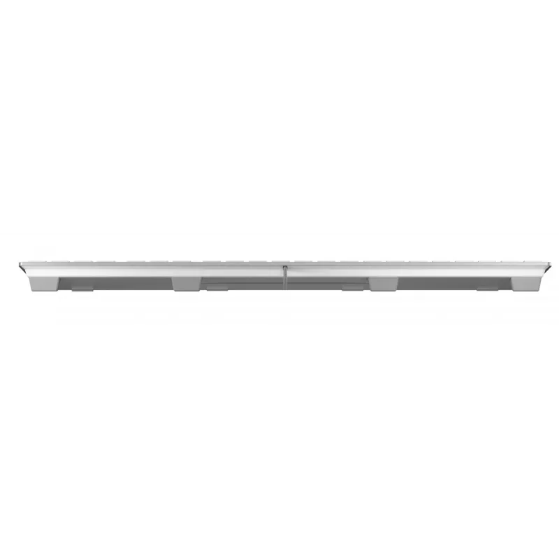 CHERRY KC 6000 SLIM FOR MAC Corded Keyboard, Silver/White, USB (QWERTY - UK)