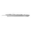 CHERRY KC 6000 SLIM FOR MAC Corded Keyboard, Silver/White, USB (QWERTY - UK)