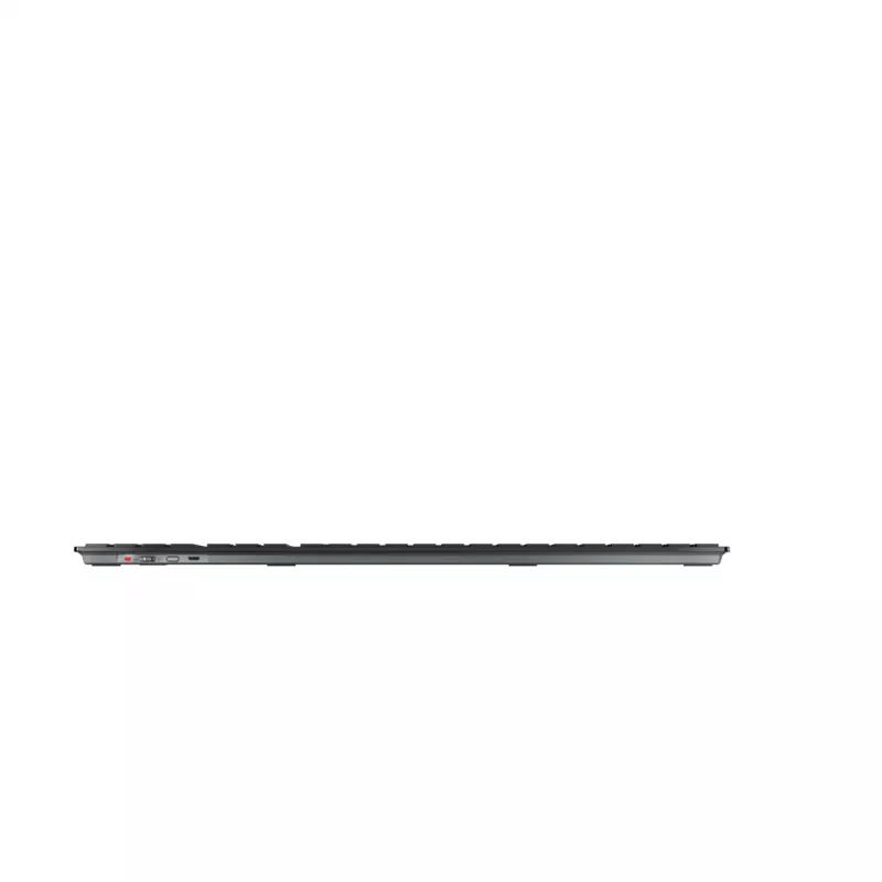 CHERRY DW 9500 SLIM keyboard Mouse included Universal RF Wireless + Bluetooth AZERTY French Black, Grey