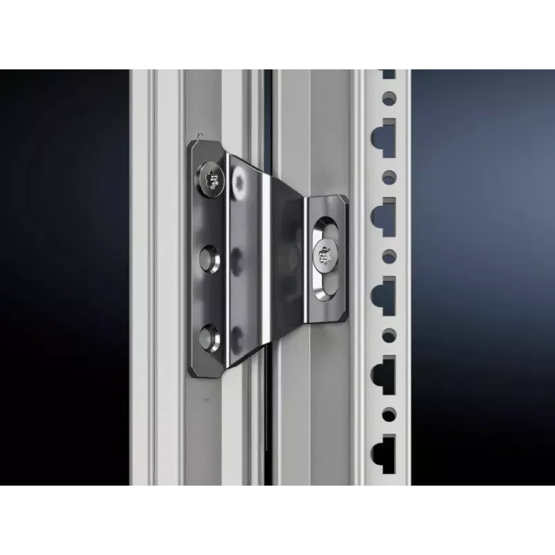 Baying connector Rittal 5301.312 for VX IT and TS IT racks, stainless steel, 1 pc