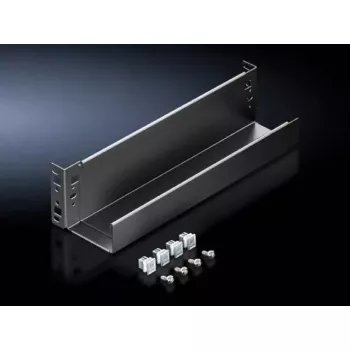 Cable tray Rittal 5302.043 Black Steel 350 mm Depth