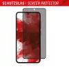 Displex Privacy Screen Protector (10H) for Samsung Galaxy S22/S23, Eco Mounting Frame, Privacy Filter