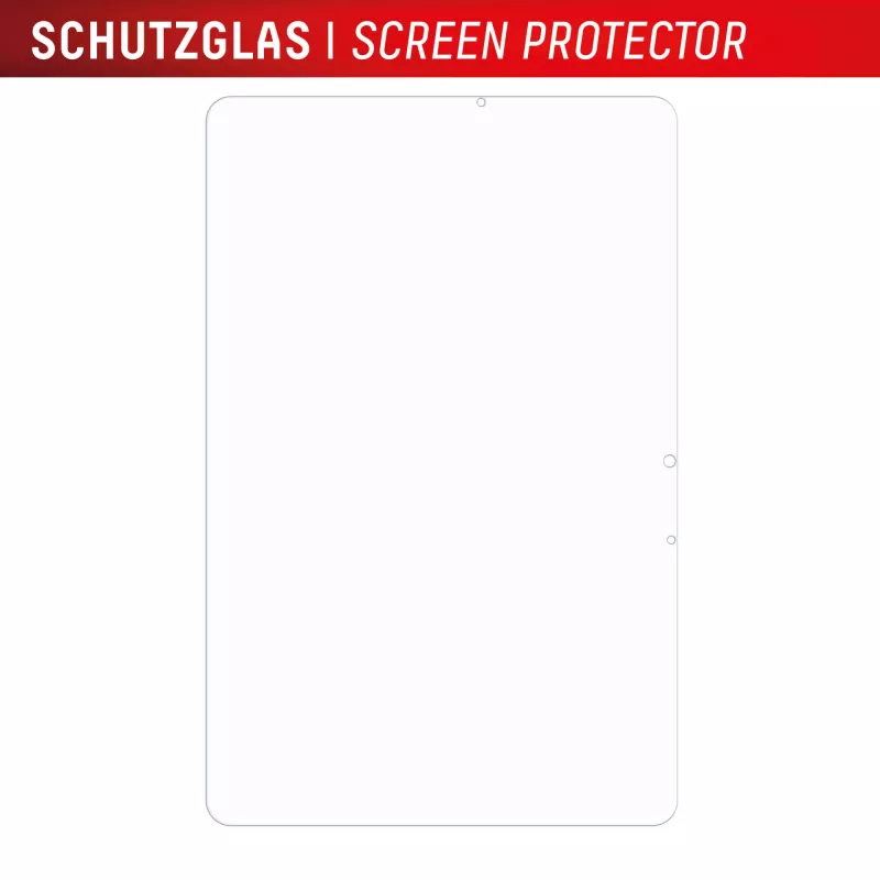 Displex Tablet Glass (9H) for Samsung Galaxy Tab S11, Eco Mounting Frame, unbreakable