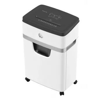 Paper shredder HP OneShred 12MC micro-cut 2x15 mm 12-sheet 25 L 65 dB 220 mm White