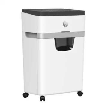 Paper shredder HP OneShred 12MC micro-cut 2x15 mm 12-sheet 25 L 65 dB 220 mm White