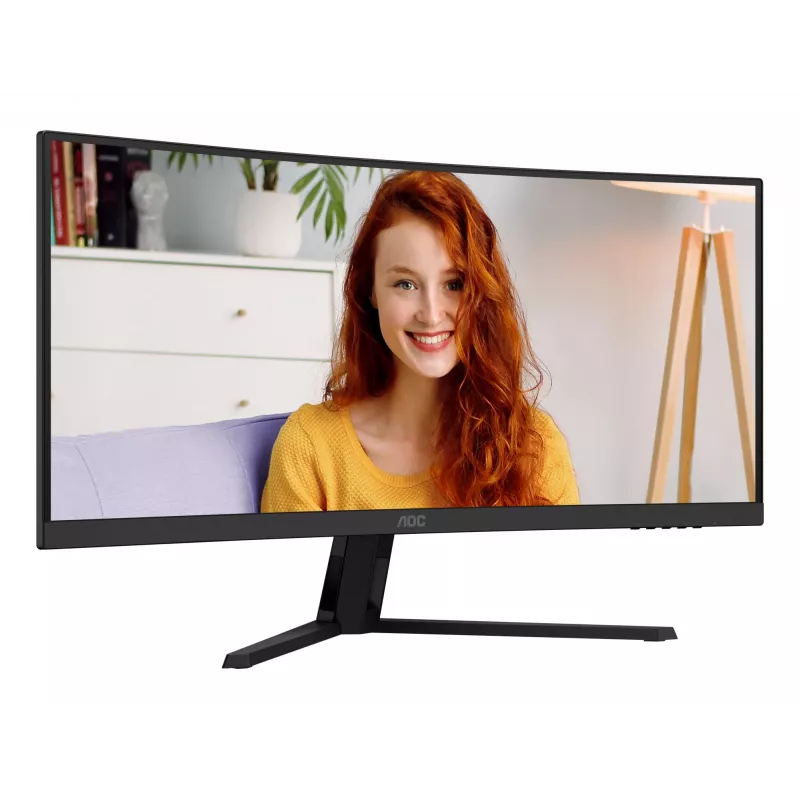 AOC B3 CU34B3E computer monitor 86.4 cm (34 inch) 3440 x 1440 pixels Wide Quad HD LED Black